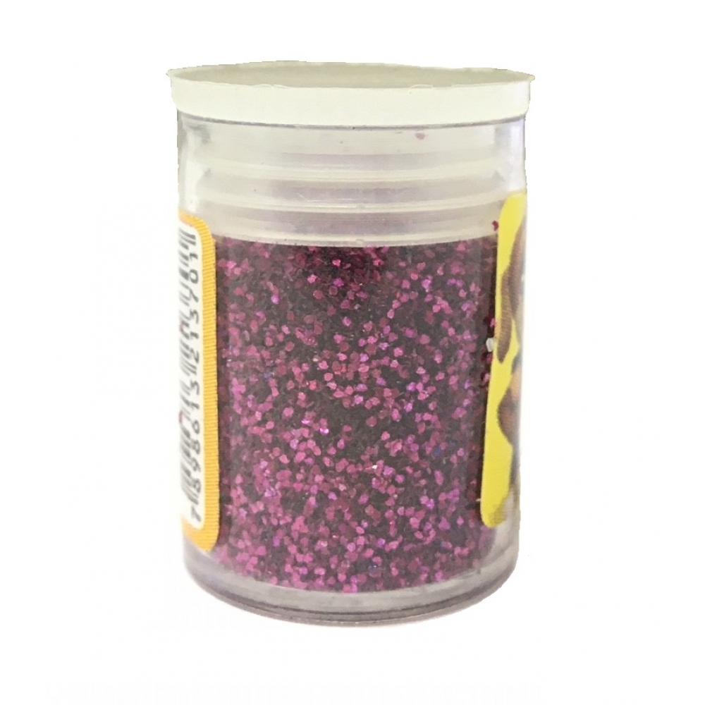 Foto 2 - Glitter Pote Pequeno 3g Pink Brw GL0310
