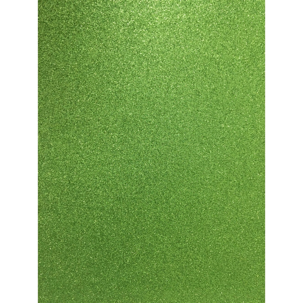 Foto 1 - Folha de Eva Glitter 1.50 mm x 40 cm x 48 cm Verde Fluorescente