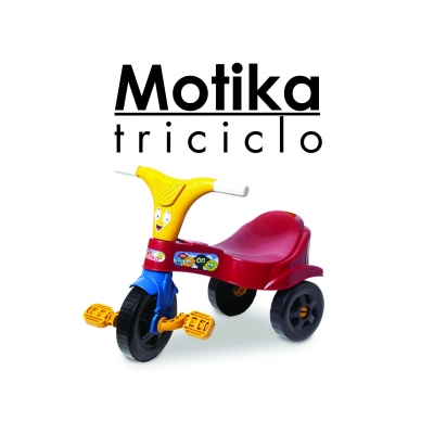 Triciclo Velotrol Motika Vermelho Lugo MVL047