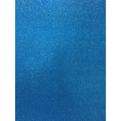 Folha de Eva Glitter 1.50 mm x 40 cm x 48 cm Azul Ciano
