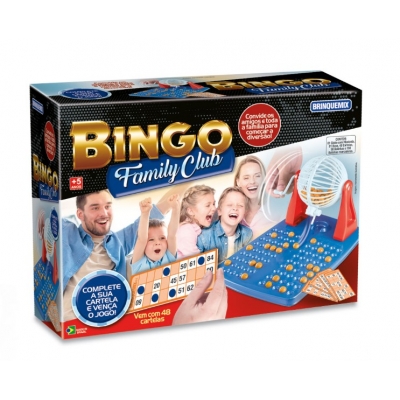 Jogo Bingo Family Club Brinquemix Bfc-160