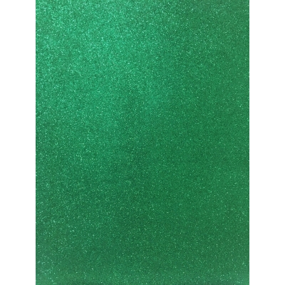Folha de Eva Glitter 1.50 mm x 40 cm x 48 cm Verde